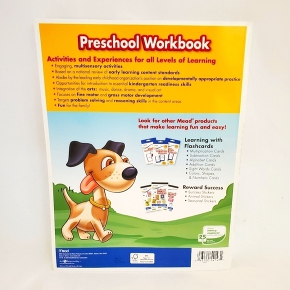 Mead Preschool Workbook - Picture 3 of 4